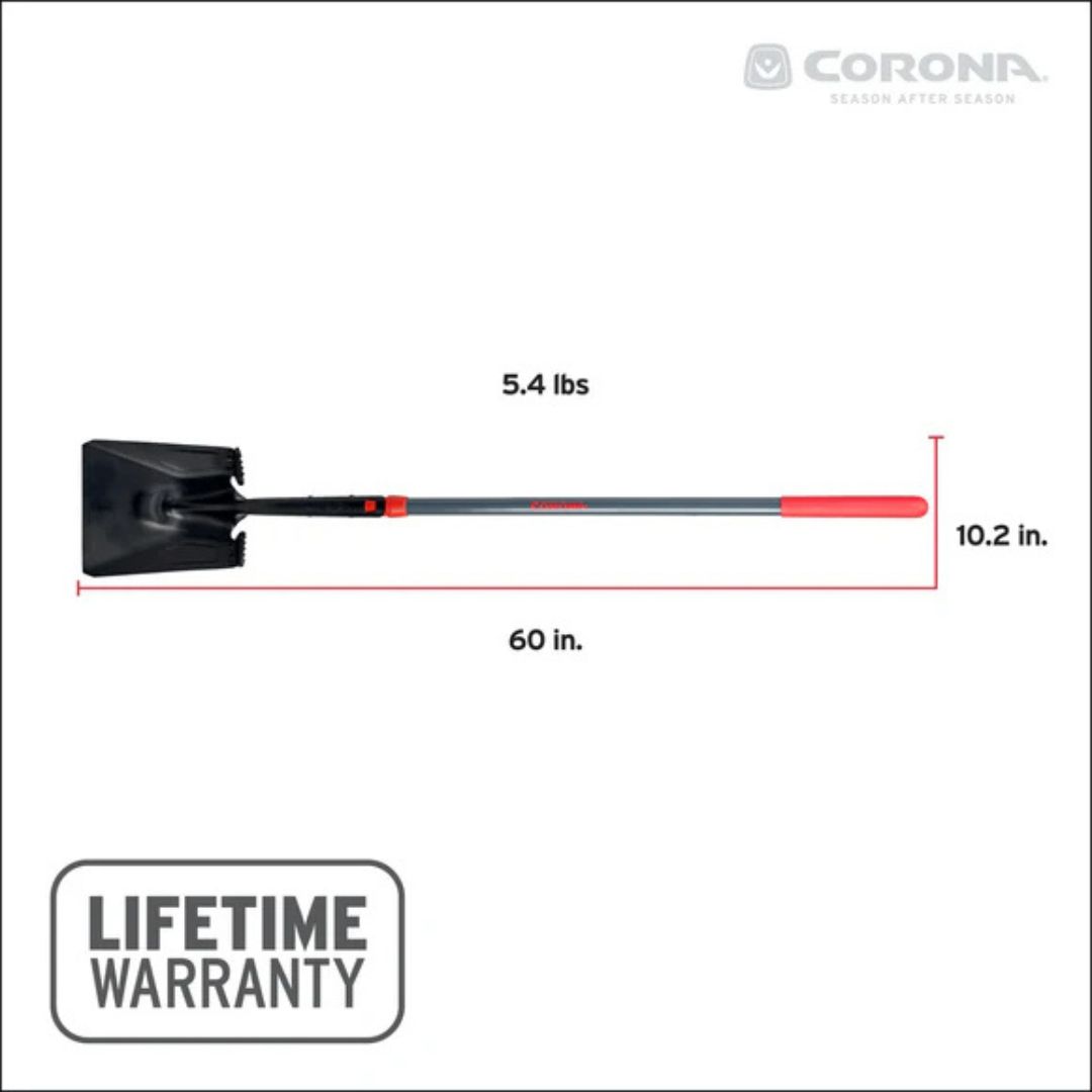 Square Point Boron Steel Shovel – Corona – 60″